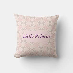 Little Princess Personalised Throw Pillow