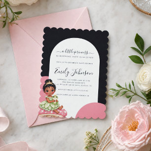 Little Princess Pink Baby Shower Invitation