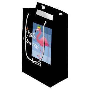 Little Princess Pink Flamingo Design - Gift Bag -