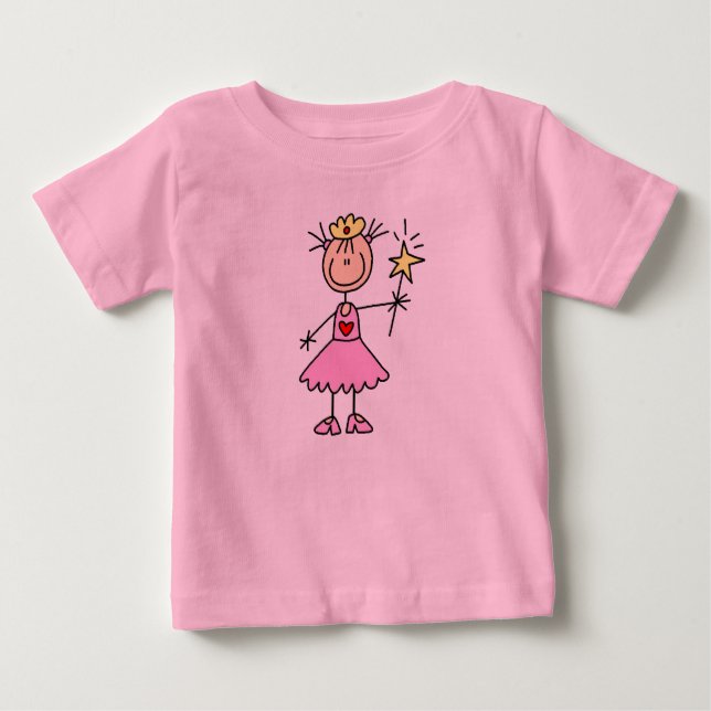 Little Princess Stick Figure Shirt (Front)