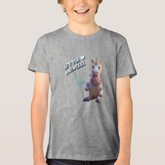 Little Princess Tri-Blend Shirt (Front)