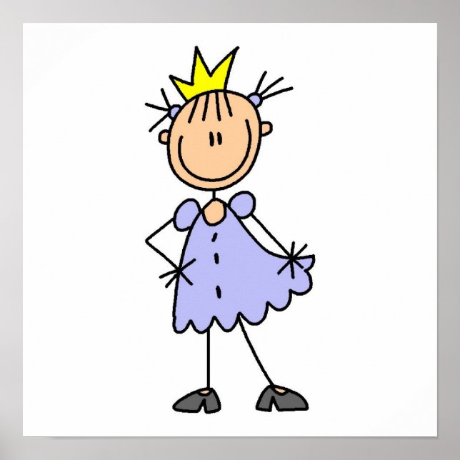 Little Princess With Crown Poster (Front)