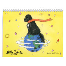 Little Prints - Funny Newfoundland Dog Calendar