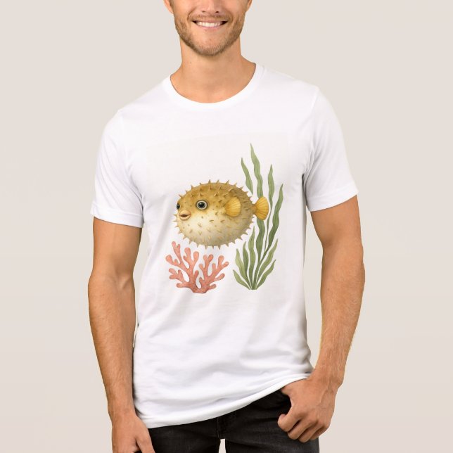 Little Puff of Personality Tri-Blend Shirt (Front)