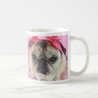 Little Pug Girl Mug