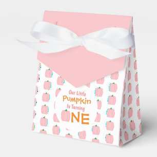 Little Pumpkin 1st Birthday Favour Box