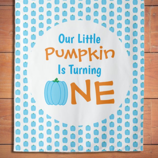 Little Pumpkin 1st Birthday Tapestry (Creator Uploaded)