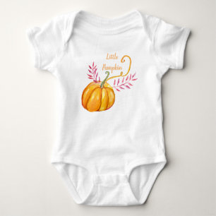 Little Pumpkin Baby Bodysuit