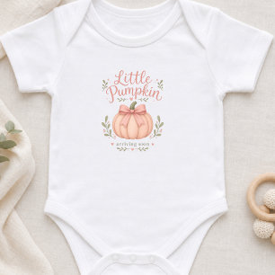 Little Pumpkin Baby Fall Pregnancy Bodysuit
