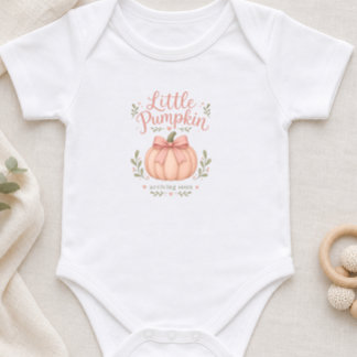 Little Pumpkin Baby Fall Pregnancy Bodysuit