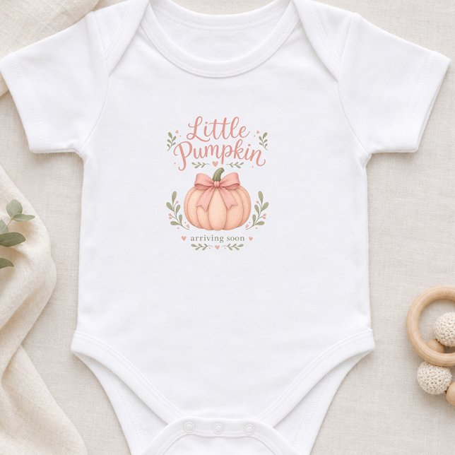 Little Pumpkin Baby Fall Pregnancy Bodysuit (Creator Uploaded)