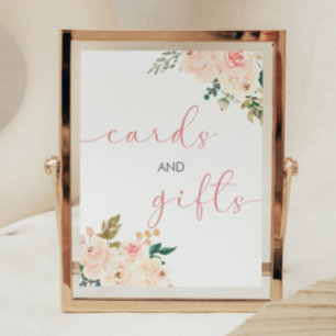 Little Pumpkin Baby Shower Cards and Gifts Sign