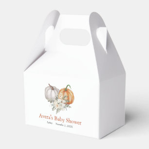 Little Pumpkin Baby Shower Favour Box