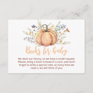 Little Pumpkin Baby Shower Invitation   Fall theme