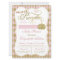 Little Pumpkin Baby Shower Invitation, Faux Gold