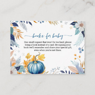 Little pumpkin baby sprinkle Books for Baby Enclosure Card