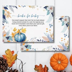 Little pumpkin baby sprinkle Books for Baby Enclosure Card