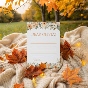 Little Pumpkin Birthday Time Capsule Card