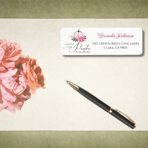 Little Pumpkin Blush Pink Fall Rustic Baby Shower