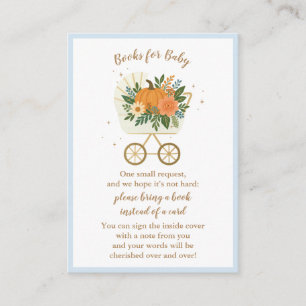 Little Pumpkin Books for Baby Card