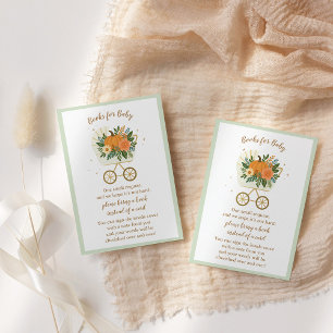 Little Pumpkin Books for Baby Card Fall Shower