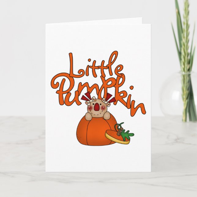Little Pumpkin Card (Front)