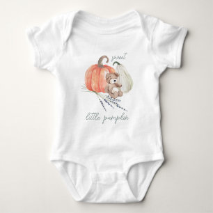 Little Pumpkin Clothes Boy Baby Shower  Baby Bodysuit