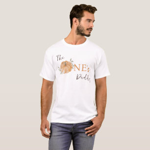 Little Pumpkin Daddy Fall First 1st Birthday T-Shirt