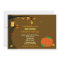 Little Pumpkin Fall Autumn Baby Shower Invitation