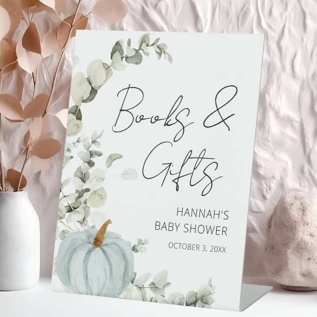 Little Pumpkin Fall Baby Shower Gifts Sign (Creator Uploaded)