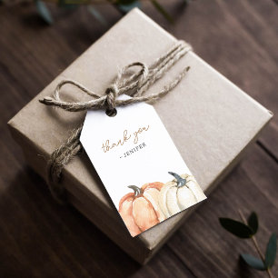 Little Pumpkin Fall  Gift Tags