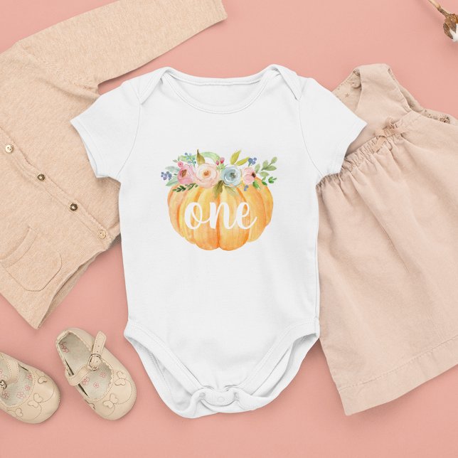 Little Pumpkin First Birthday Baby Bodysuit (Creator Uploaded)