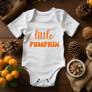 Little Pumpkin - First Fall Little Pumpkin Gift Baby Bodysuit