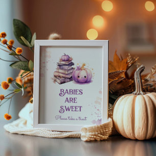 Little Pumpkin Halloween Babies are sweet Poster