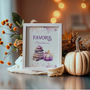 Little pumpkin halloween Favours please take one  Poster