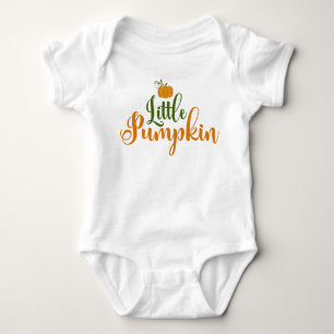 Little Pumpkin Halloween Infant Baby Romper Bodysuit