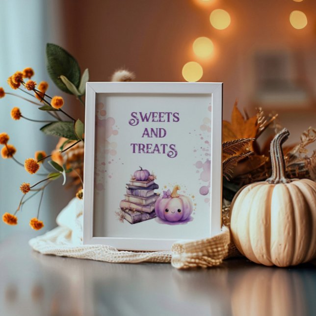 Little pumpkin Halloween Sweets and treats Poster (Creator Uploaded)