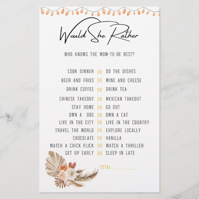 Little Pumpkin is on The Way Autumn Baby Shower Flyer (Front)