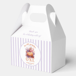 Little Pumpkin Is Turning One 1st Birthday  Favour Box