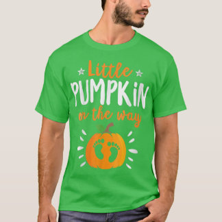 Little Pumpkin On The Way Pregnancy Announcement H T-Shirt