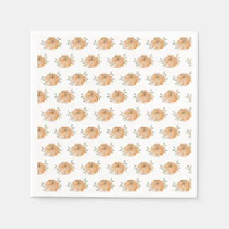 Little Pumpkin Pattern Autumn Napkin