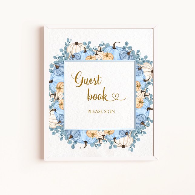 Little pumpkin please sign the Guest book Poster (Creator Uploaded)