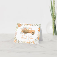 Little Pumpkin Truck Fall Baby Shower