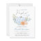 Little Pumpkin Watercolor Baby Boy Shower Invite