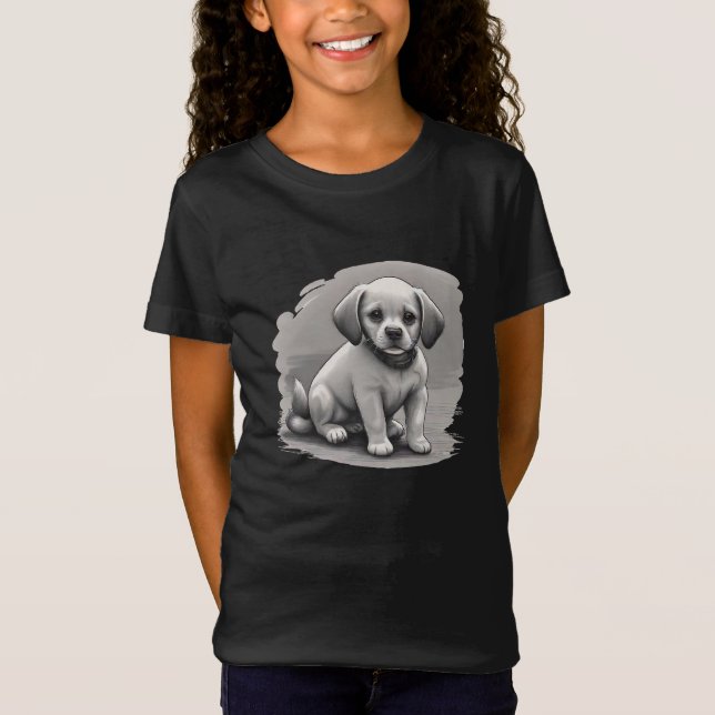 Little puppy my best friend T-Shirt (Front)