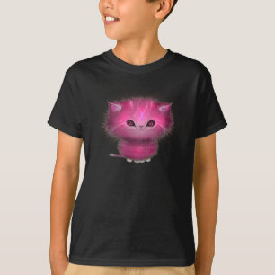 Little Purple Tabby Cat Kitten T-Shirt