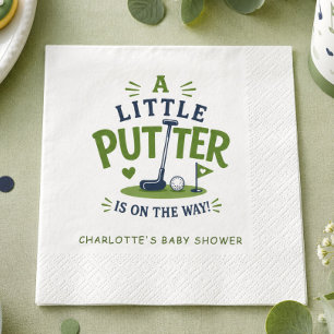 Little Putter Baby Shower Paper Napkins
