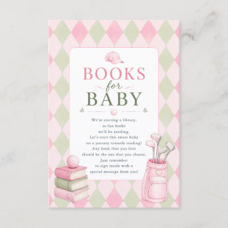 Little Putter Books for Baby Card