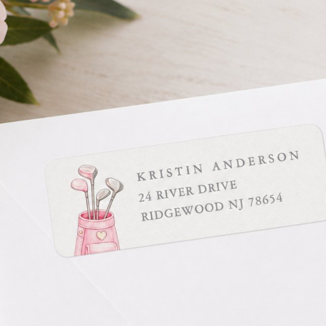 Little Putter Return Address Label (Creator Uploaded)