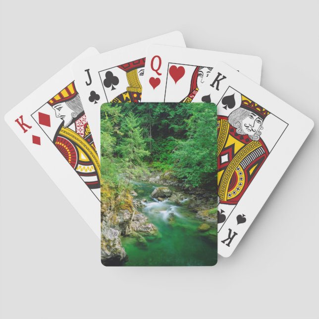 Little Qualicum River Playing Cards (Back)